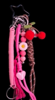Pink keychain 