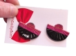 Zwart/roze