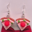 Piece of strawberry cake