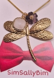 Big goldplated dragonfly