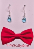 Blauw druppel