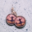 Field girl earrings 