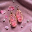Very pink earrings 