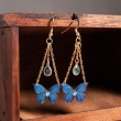 Blue butterflies