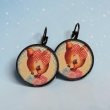 The most beautiful deer earrings 